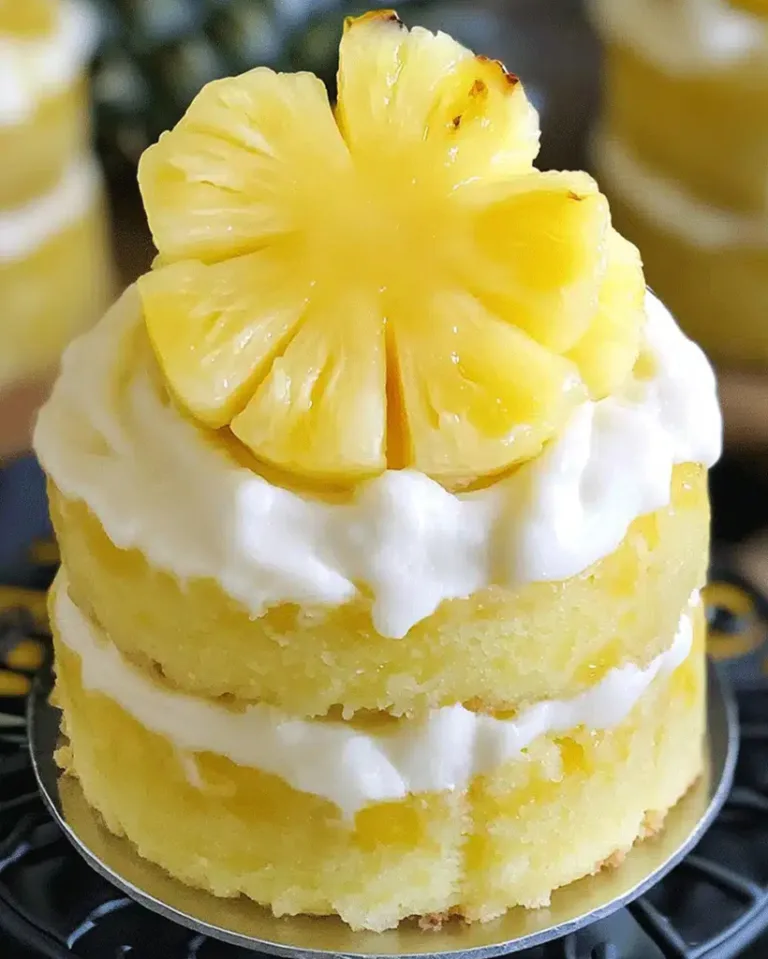Easy Mini Pineapple Cakes Ready in 30 Minutes