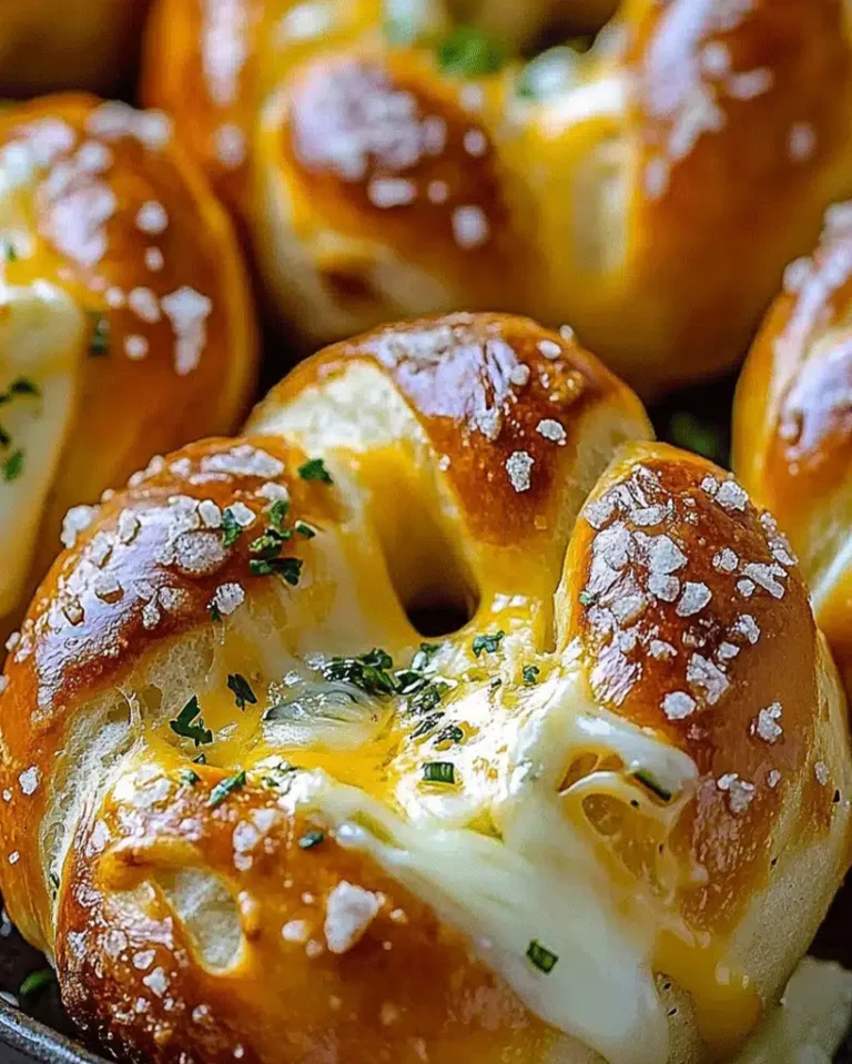 Ultimate Mozzarella Stuffed Soft Pretzels Ready in 30 Minutes