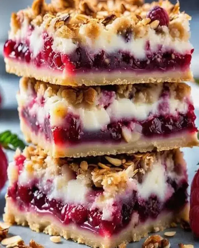 Easy Raspberry Cheesecake Bars Ready in 30 Minutes