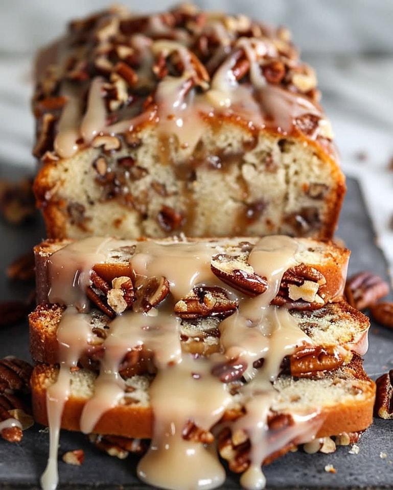 Ultimate Southern Pecan Praline Buttermilk Loaf Cake