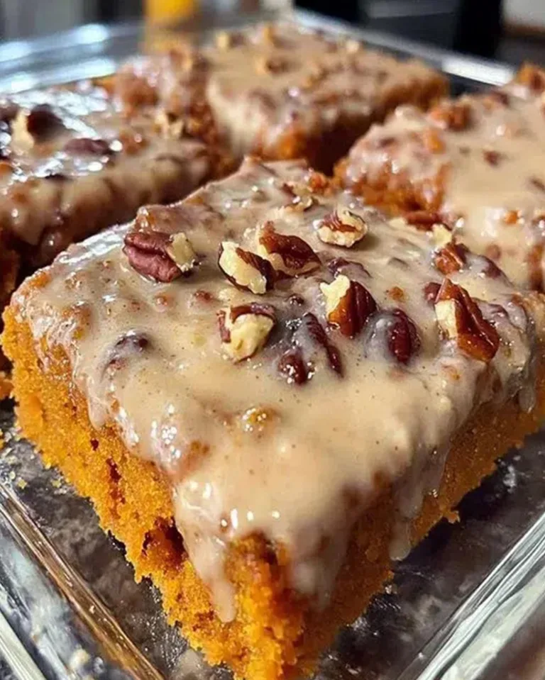Best Sweet Potato Honeybun Cake with Pecans Recipe
