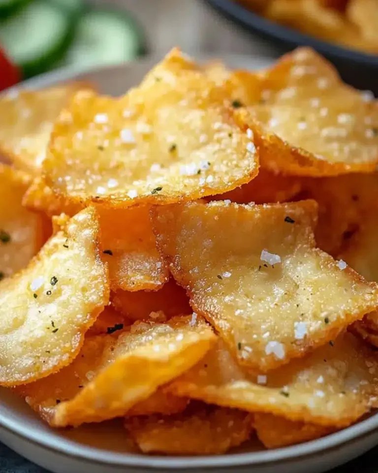 Easy Air Fryer Cottage Cheese Chips Ready in 30 Minutes
