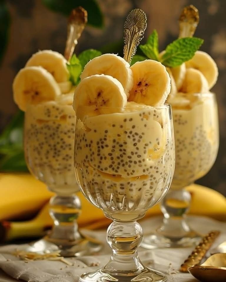 Ultimate Banana Chia Pudding Delight Ready in 30 Minutes