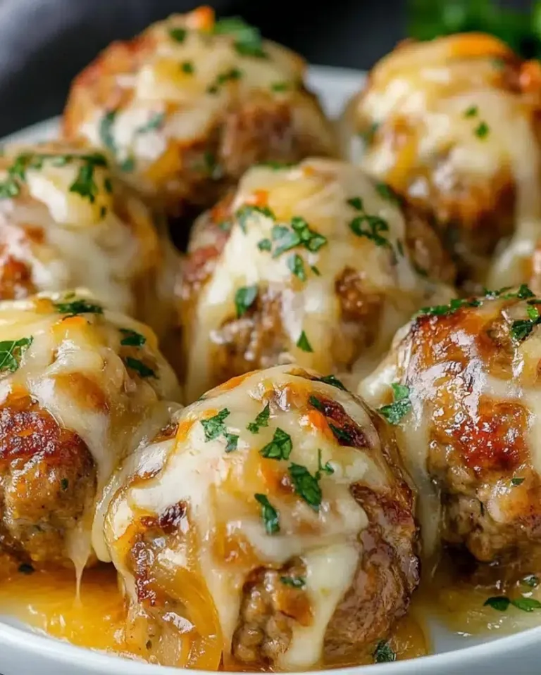 Easy Cheesy French Onion Meatball Melts Ready in 30 Minutes