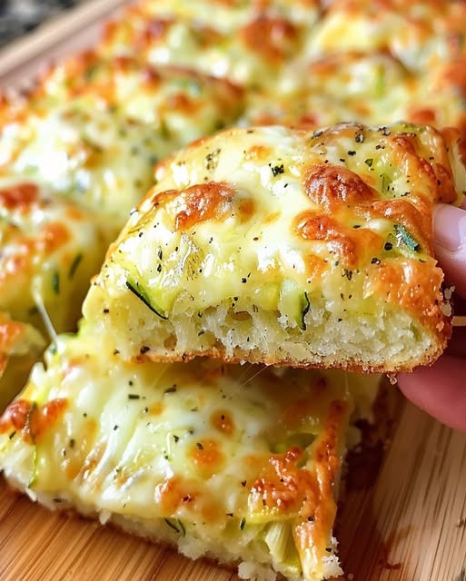 Easy Cheesy Zucchini Breadsticks Ready in 30 Minutes