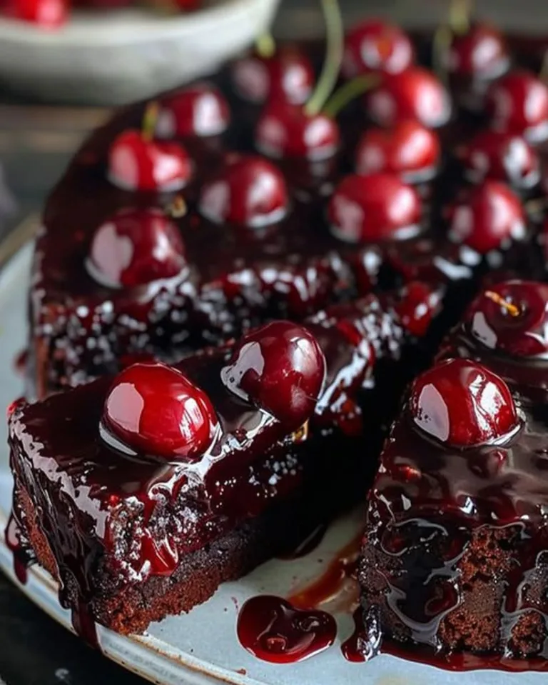 Easy Cherry Chocolate Dream Cake – Moist & Delicious Recipe