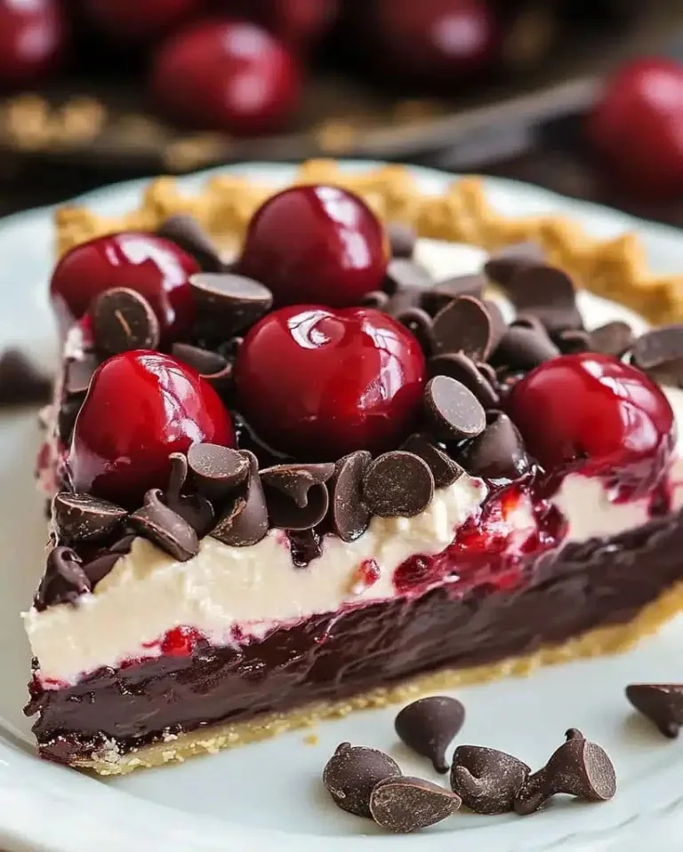 Ultimate No-Bake Chocolate Cherry Pie – Easy and Delicious