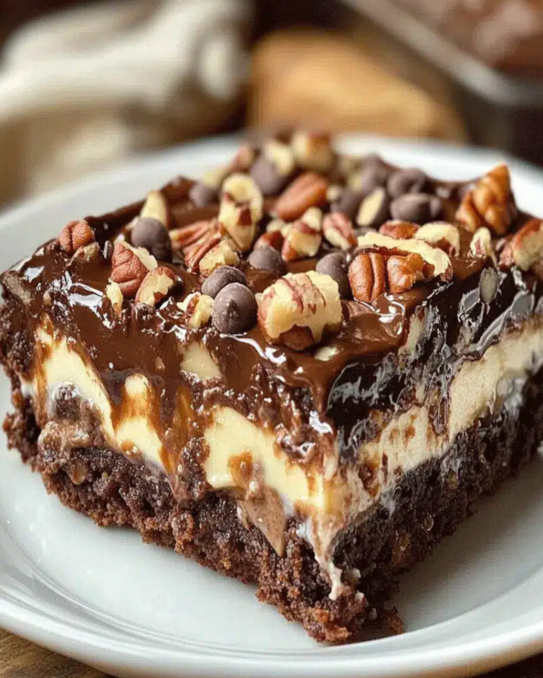 Ultimate Chocolate Pecan Ooey Gooey Butter Cake Recipe