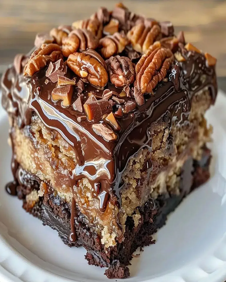 Ultimate German Chocolate Poke Cake Recipe Ready in 30 Minutes