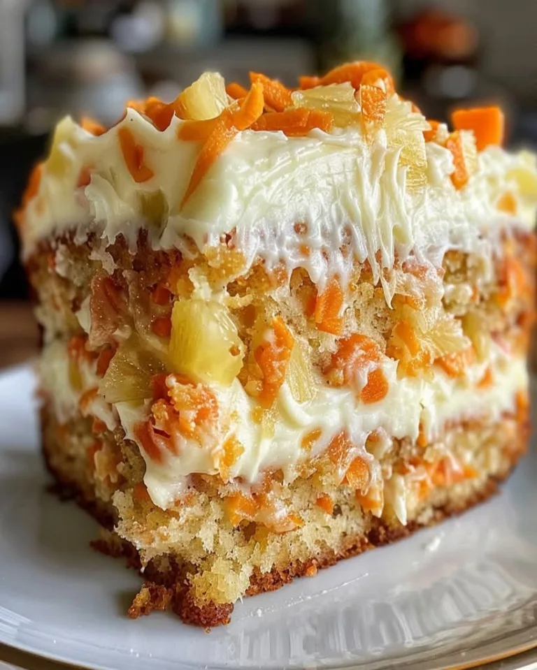 Ultimate Hawaiian Carrot Pineapple Cake – Ready in 30 Minutes