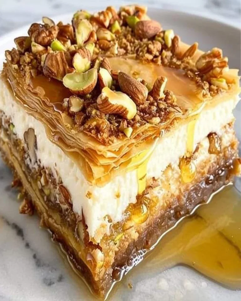 Ultimate Honey Baklava Cheesecake – Family Favorite Dessert