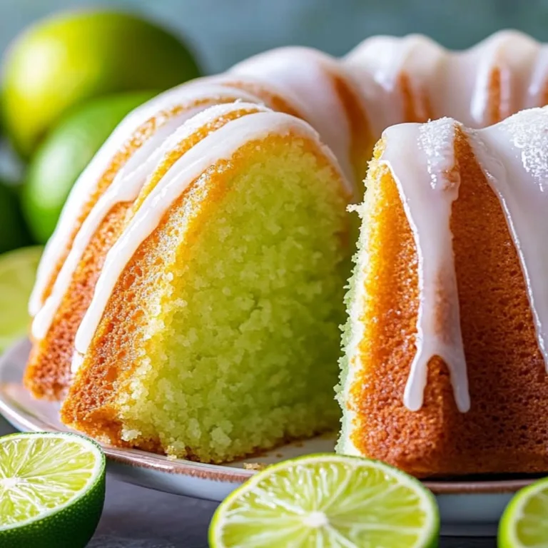 Best Key Lime Pound Cake – Zesty and Moist in 30 Minutes