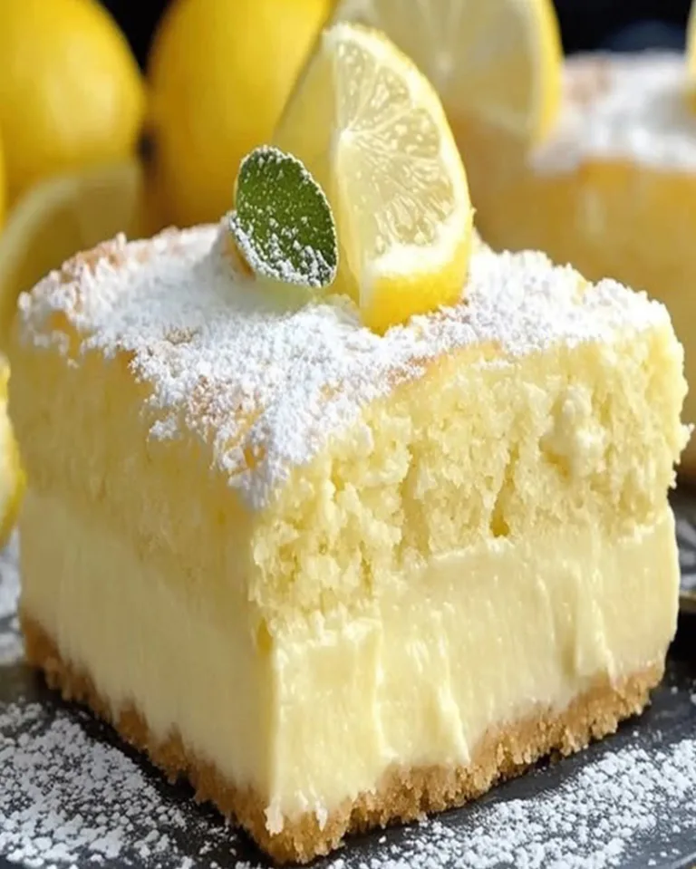 Easy Lemon Custard Cake Recipe Ready in 30 Minutes