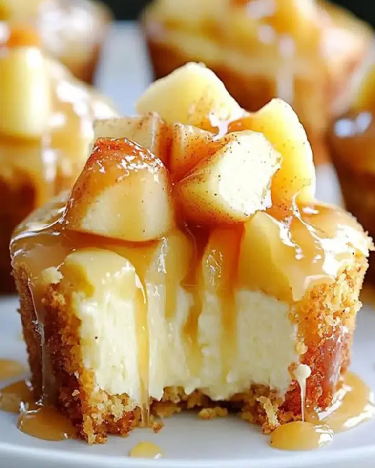 Easy Mini Caramel Apple Cheesecakes Ready in 30 Minutes