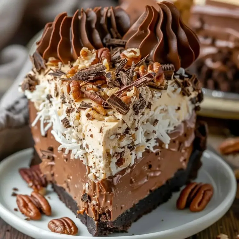 Ultimate No-Bake German Chocolate Cheesecake Ready in 30 Minutes