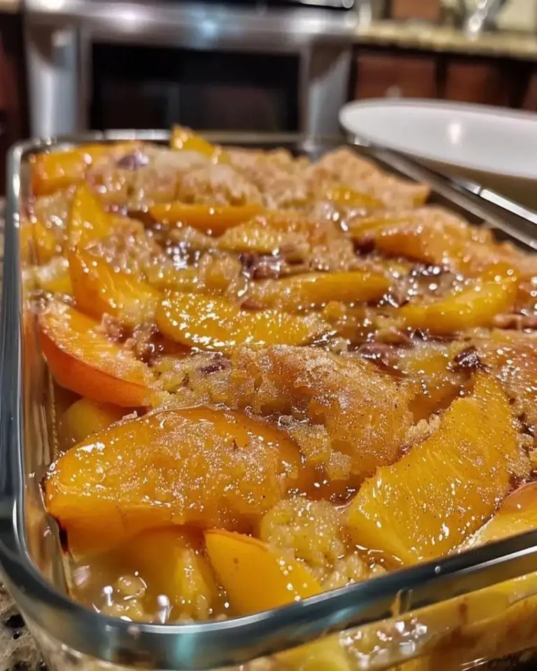 Classic Old-Fashioned Peach Cobbler Ready in 30 Minutes