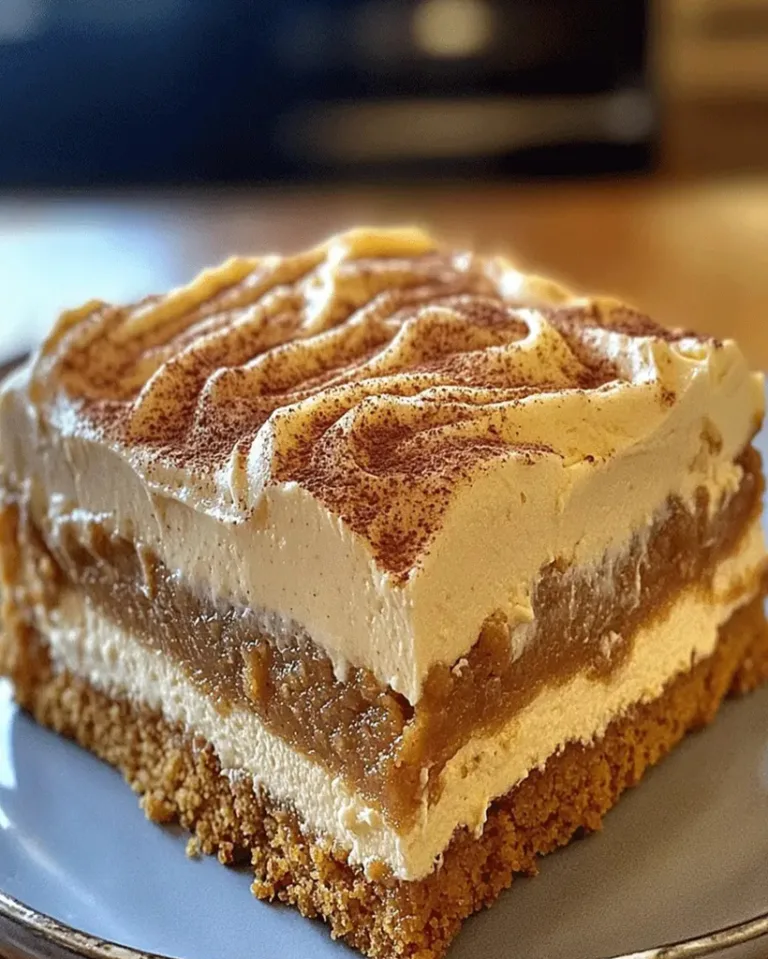 Best Pumpkin Spice Gooey Cake with Cream Cheese Frosting