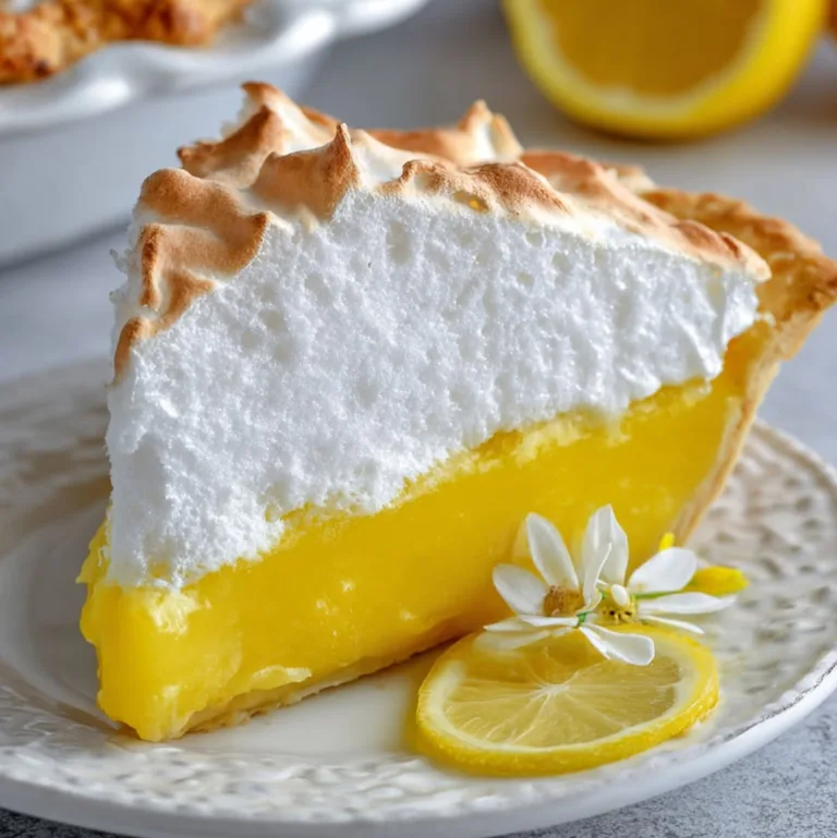 Easy Refreshing Lemon Meringue Pie Ready in 30 Minutes