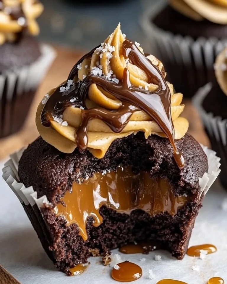 Ultimate Salted Caramel Chocolate Cupcakes Ready in 30 Minutes