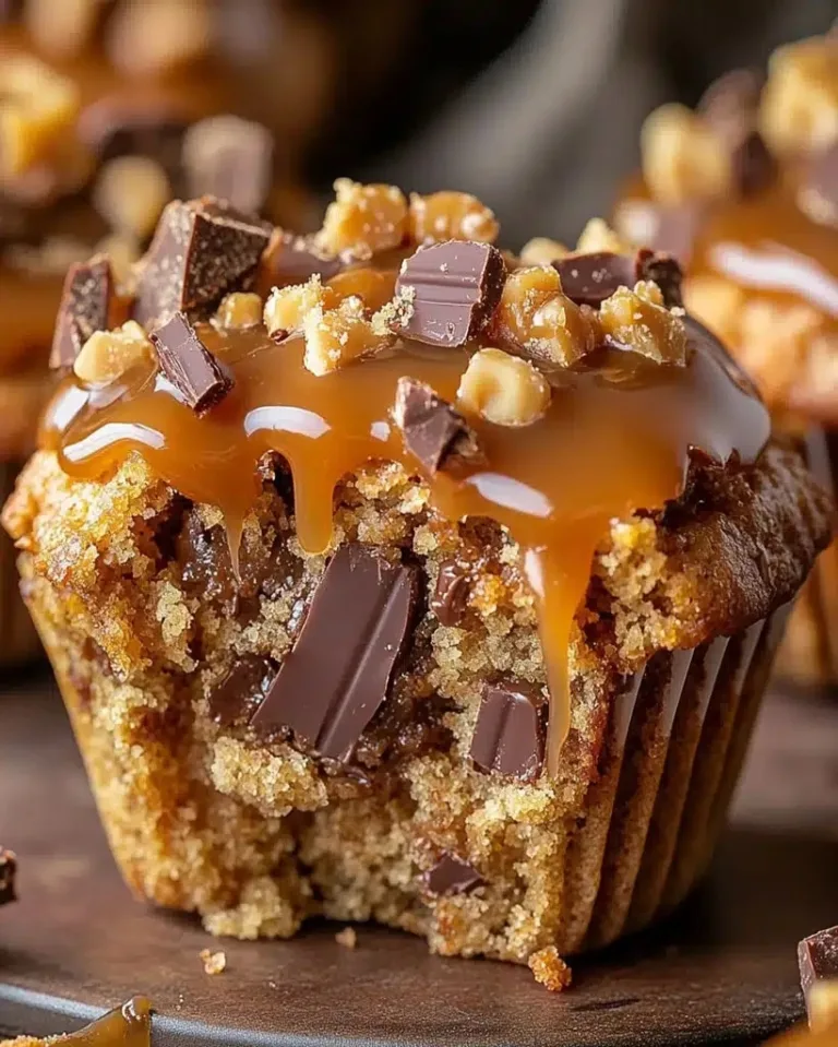 Ultimate Salted Caramel Chocolate Chunk Muffins Ready in 30 Minutes