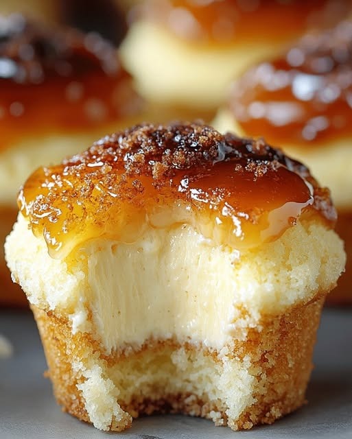 Best Vanilla Bean Crème Brûlée Cheesecake Cupcakes – No-Bake