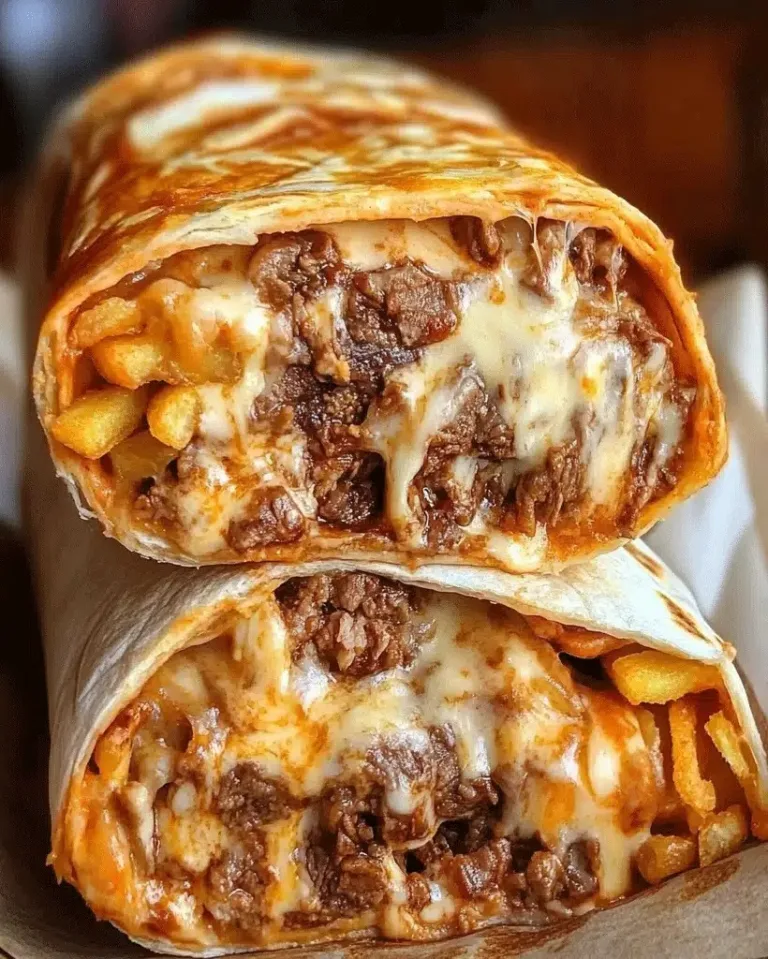 Ultimate Beefy Cheesy Fries Burrito Ready in 30 Minutes