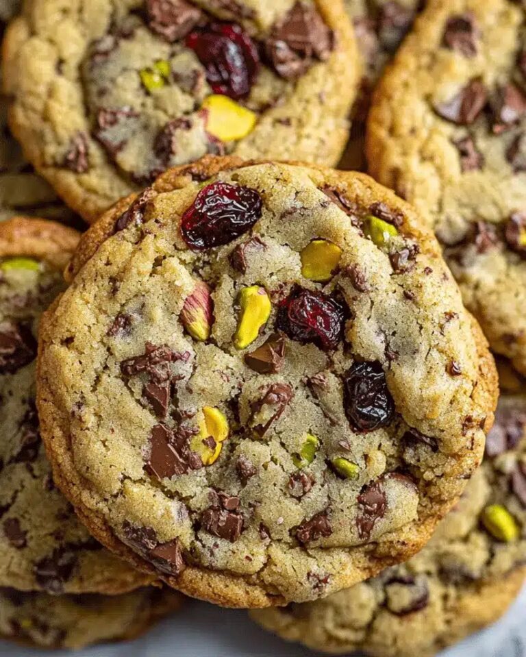 Best Cranberry Pistachio Dark Chocolate Cookies Ready in 30 Minutes