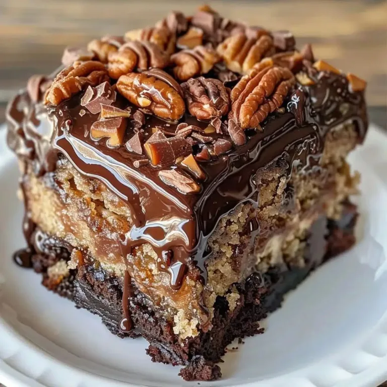 Best Heavenly German Chocolate Poke Cake Ready in 30 Minutes