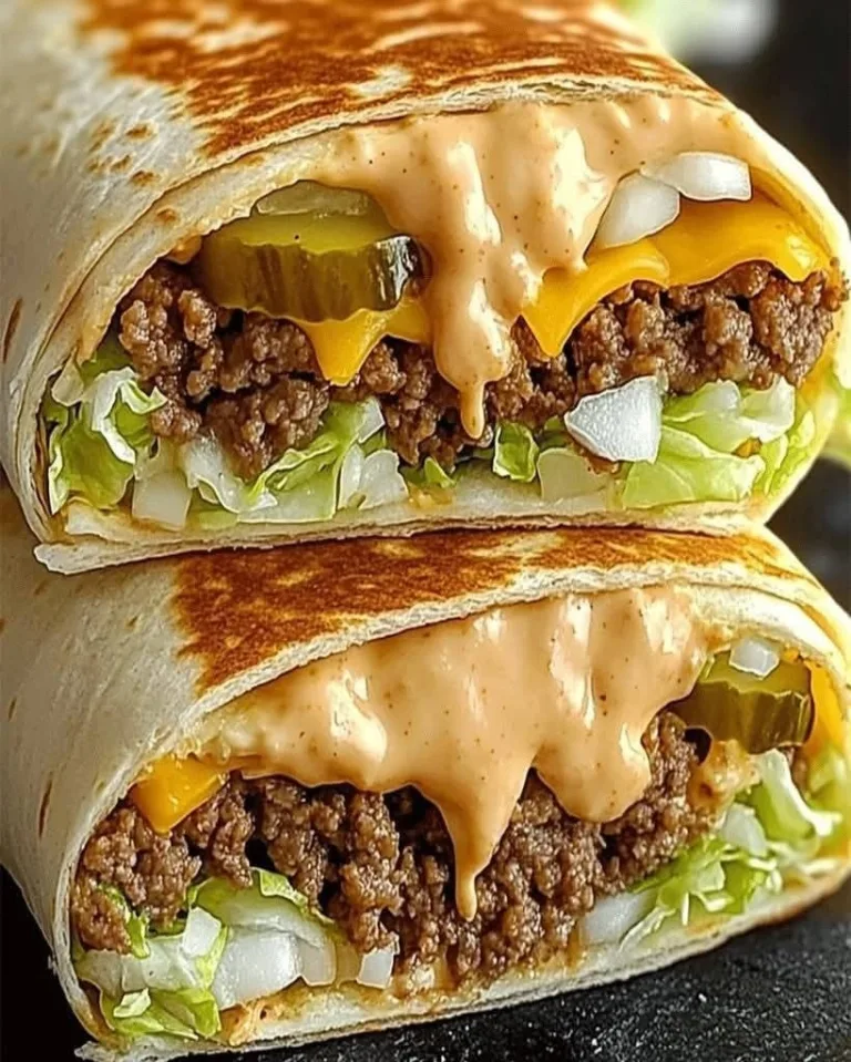 Easy Homemade Big Mac Wraps with Special Sauce Ready in 30 Minutes