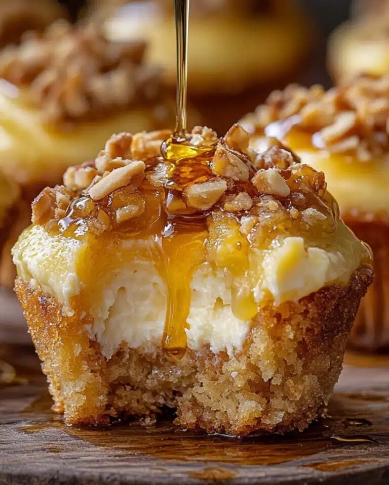 Easy Honey Pecan Cheesecake Muffins Ready in 30 Minutes