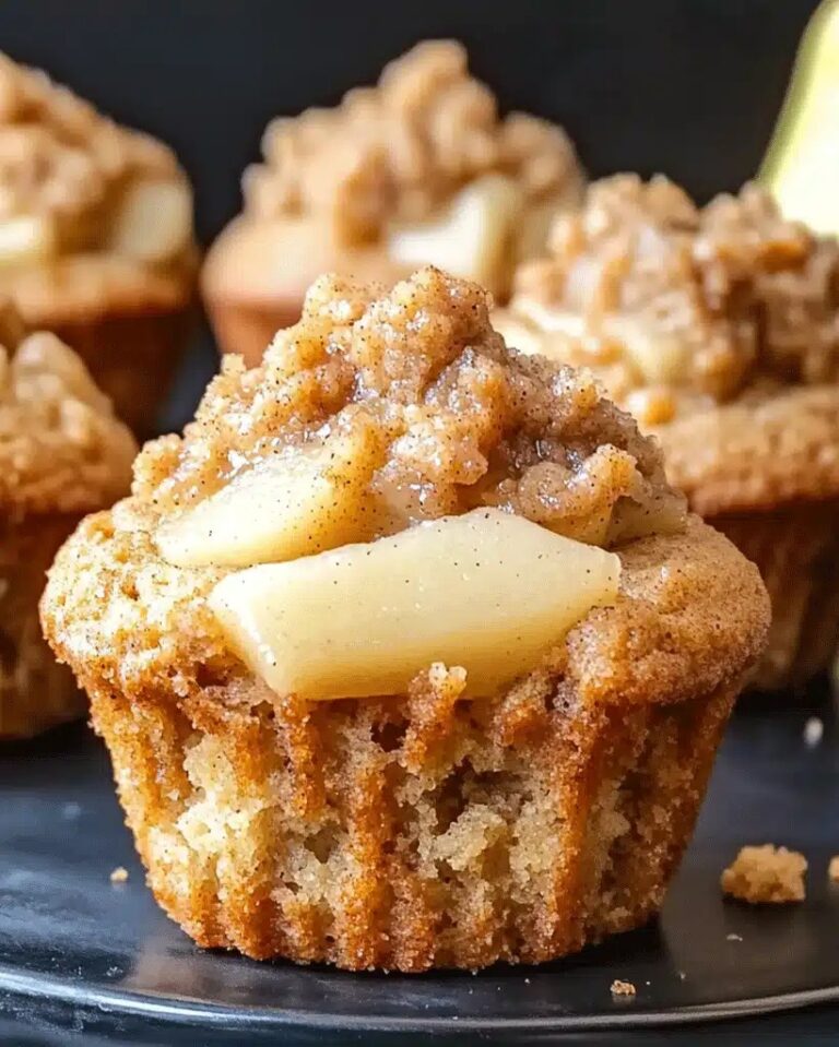 Best Luscious Cinnamon Streusel Pear Muffins Ready in 30 Minutes