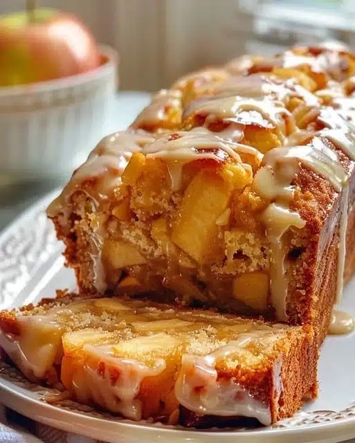 Easy Luscious Country Apple Fritter Cake Ready in 30 Minutes