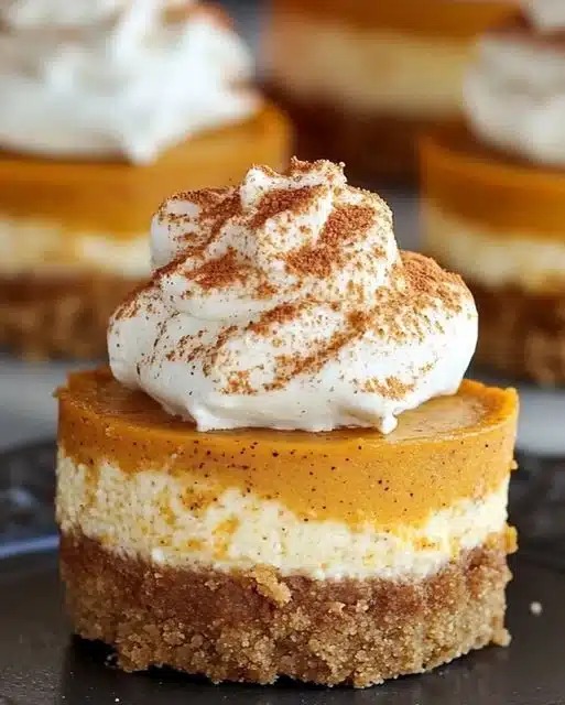 Easy Mini Pumpkin Cheesecake Bites Ready in 30 Minutes