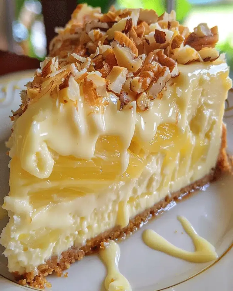 Easy Pineapple Cream Cheesecake Recipe – No-Bake Delight