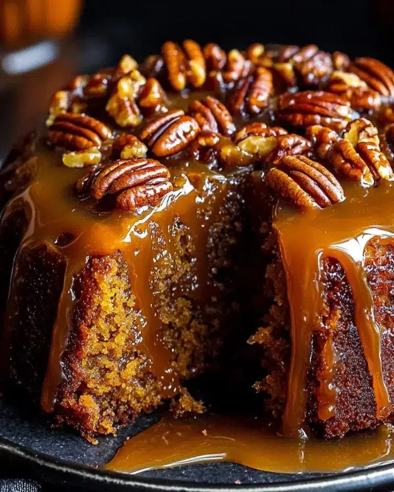 Best Praline Upside-Down Pumpkin Cake Ready in 30 Minutes