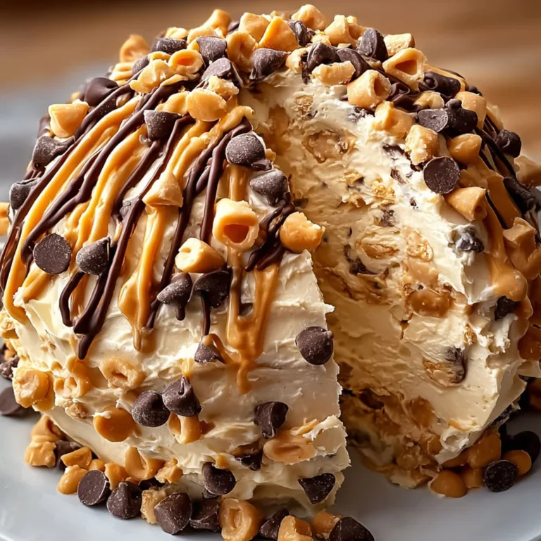 Easy Reese’s Cheese Ball – No-Bake Peanut Butter Dessert