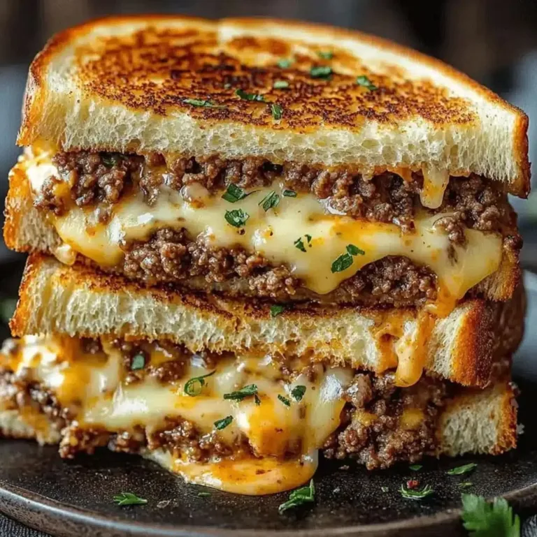 Ultimate Cheesy Ground Beef Melt – Ready in 30 Minutes