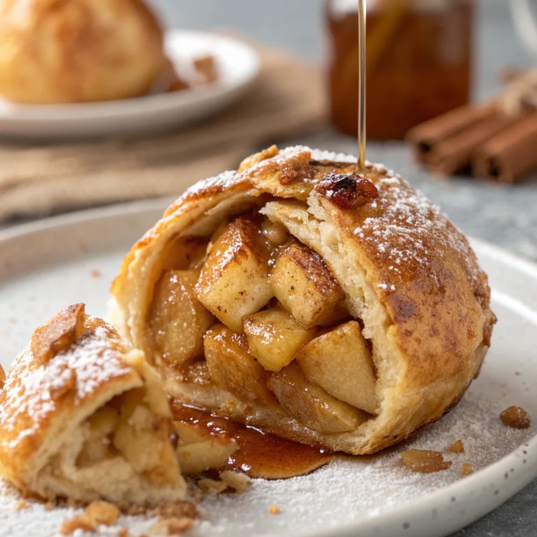 Easy Air Fryer Apple Pie Bombs Recipe