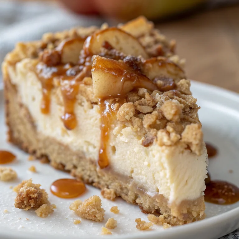 Best Apple Crumble Cheesecake Recipe
