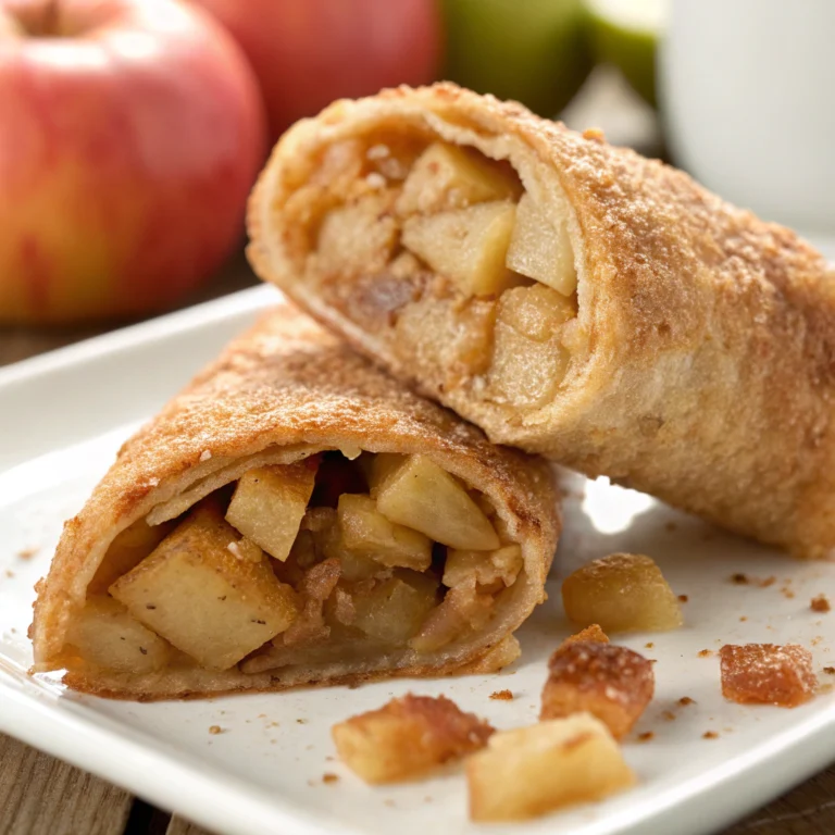 Apple Pie Egg Rolls are quite a treat