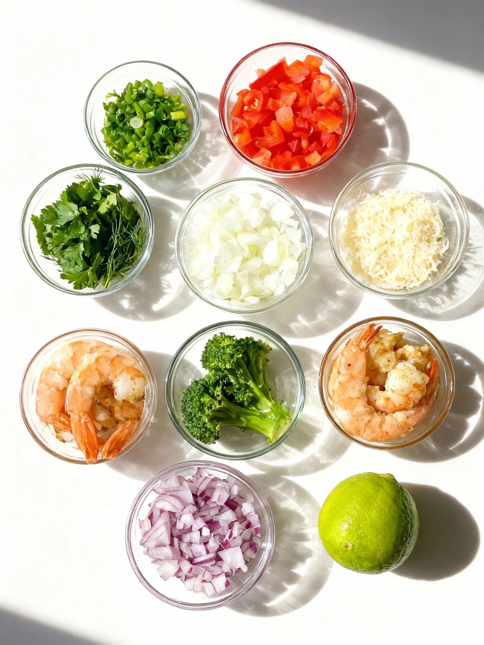 Baked Cajun Shrimp ingredients