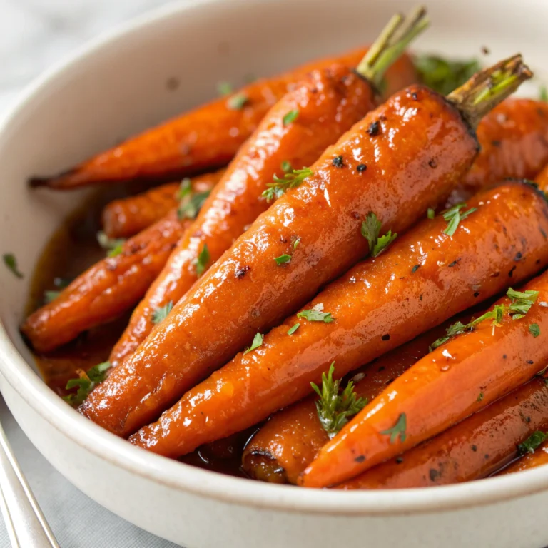 Brown Sugar Glazed Carrots