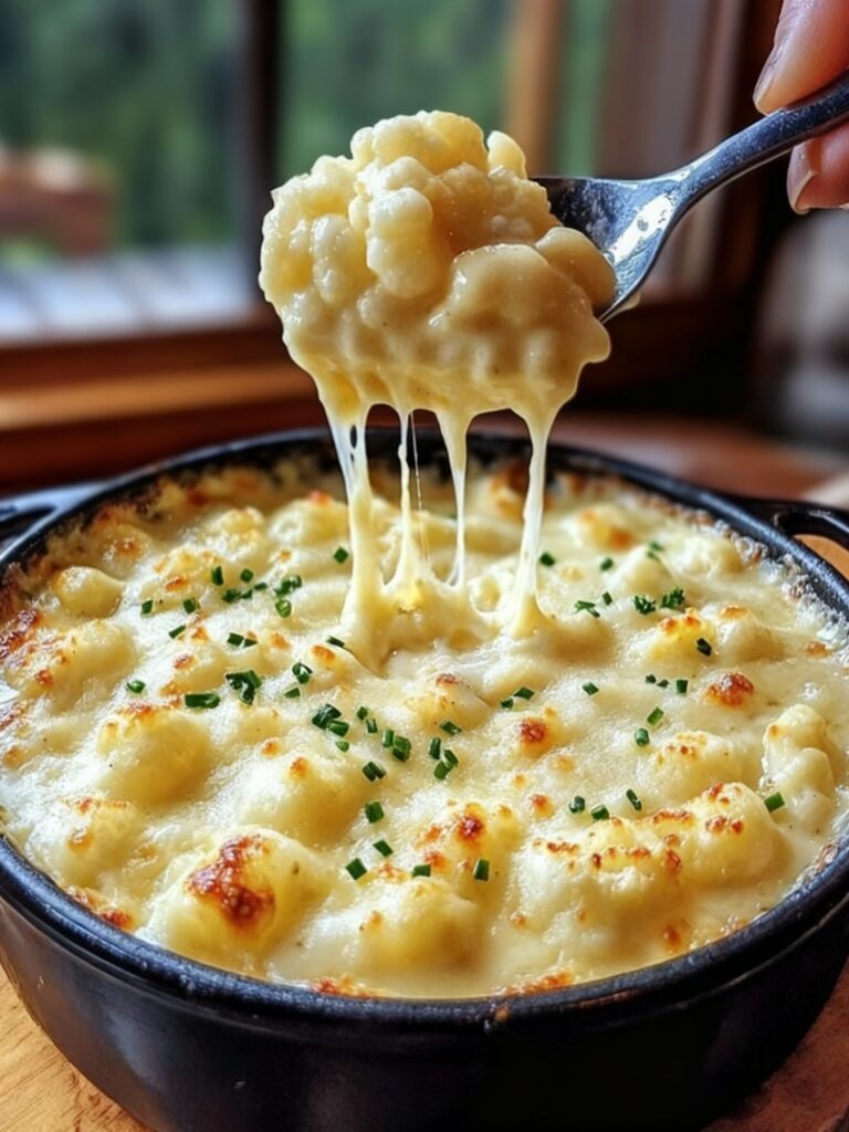 Cheddar Cauliflower and Roasted Garlic Soup Recipe