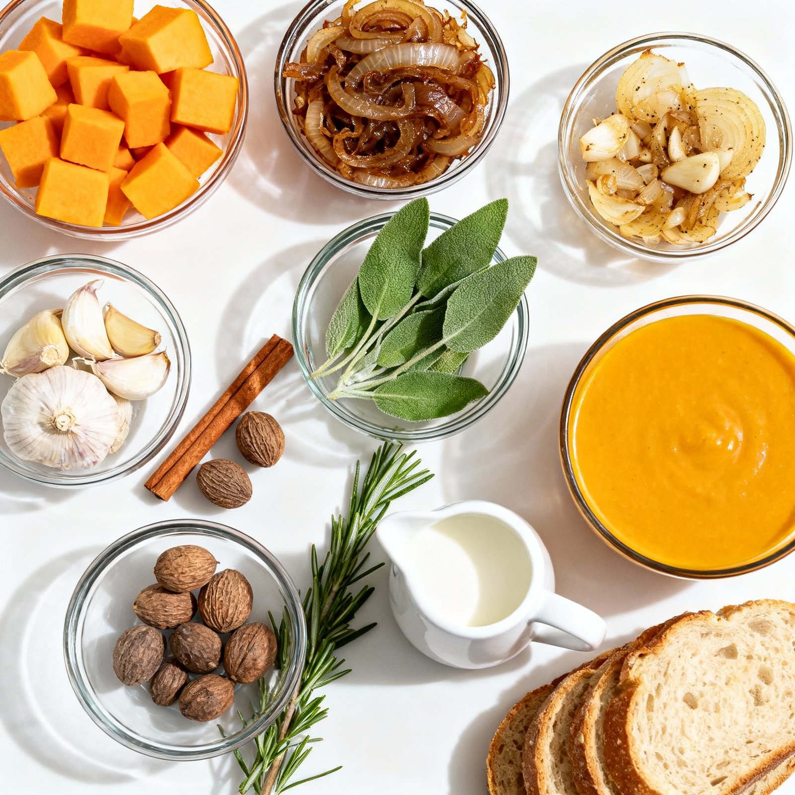 Cozy Butternut Squash Soup: Panera Copycat Fall Favorite ingredients