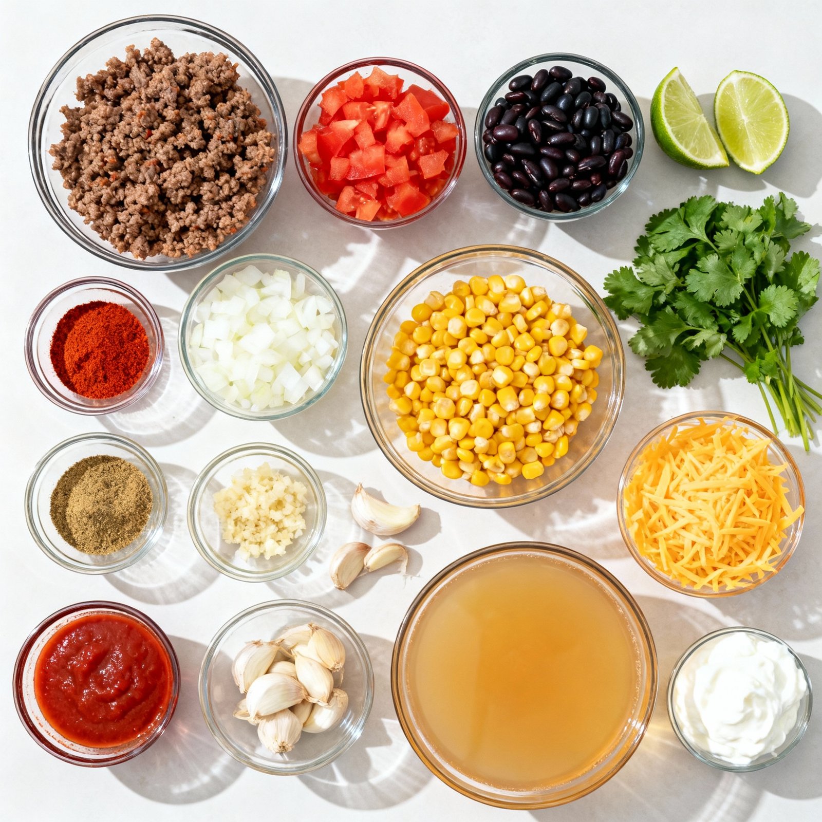 Cozy Taco Soup for a Flavorful Fall Night ingredients