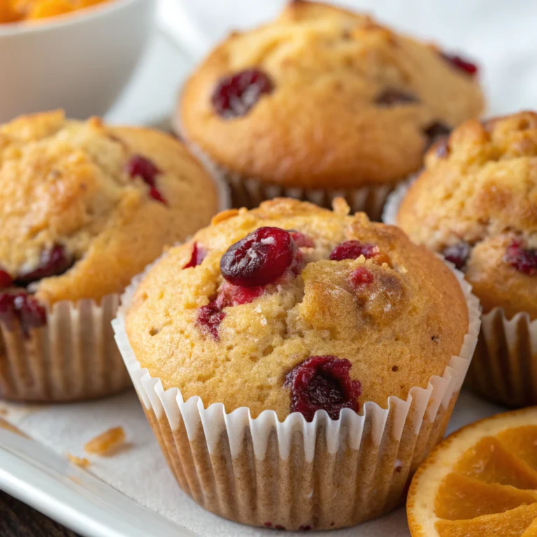 Cranberry Orange Muffins