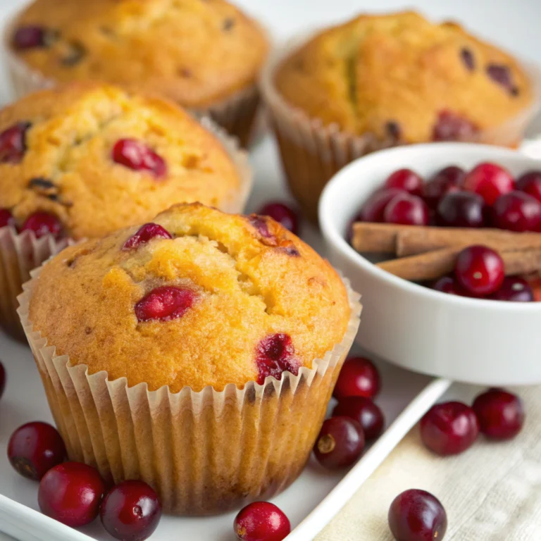 Cranberry Orange Muffins