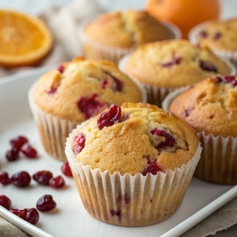 Cranberry Orange Muffins