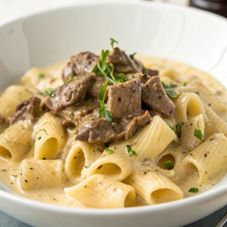You Should Make Creamy Beef and Shells for Dinner Tonight