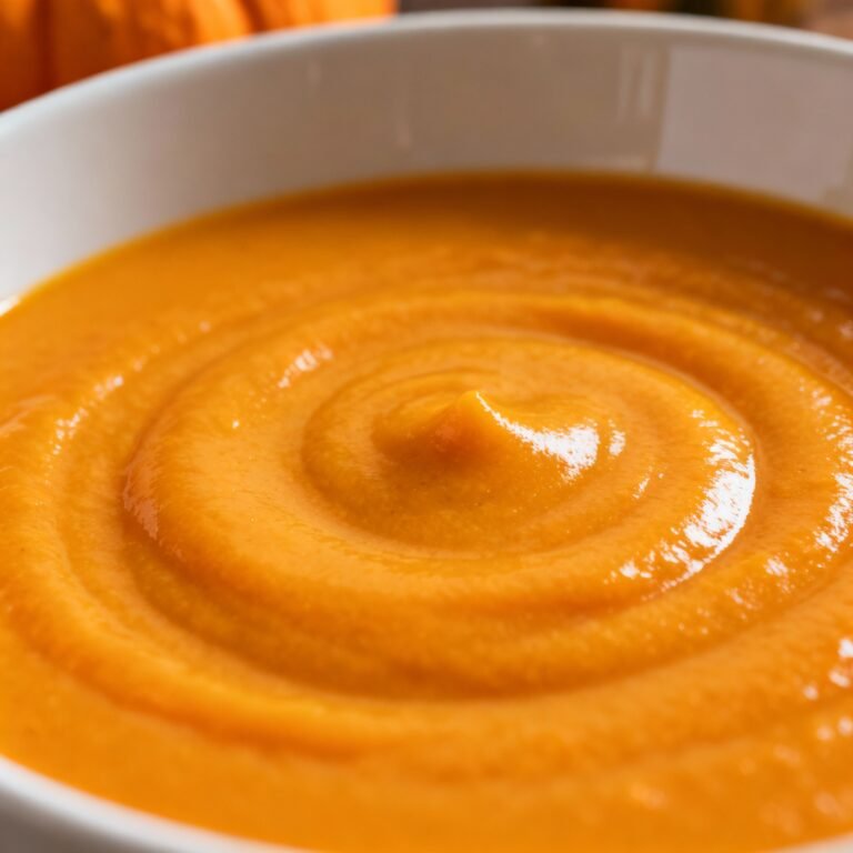 Creamy Pumpkin Soup – Cozy Fall Favorite